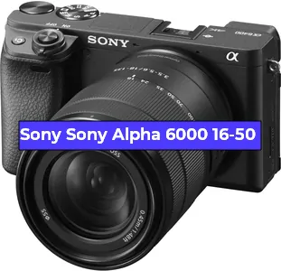 Ремонт фотоаппарата Sony Sony Alpha 6000 16-50 в Санкт-Петербурге